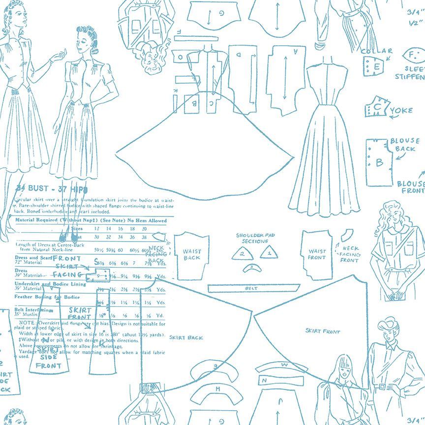 Sew Far Sew Good, Stitch & Glow, Faye Guanipa, Dear Stella | Half Yard Listing