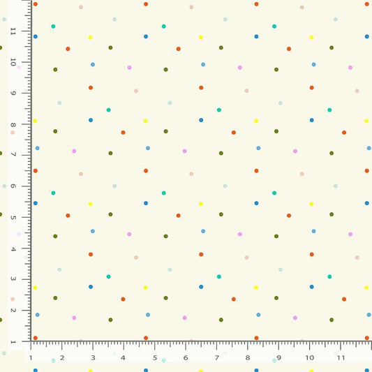 Dotty in Egret, Hall Pass, Faye Guanipa, Dear Stella | Half Yard Listing
