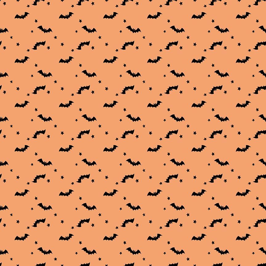 Batty in Carrot, Costume Party,  Pammie Jane, Dear Stella | Half Yard Listing