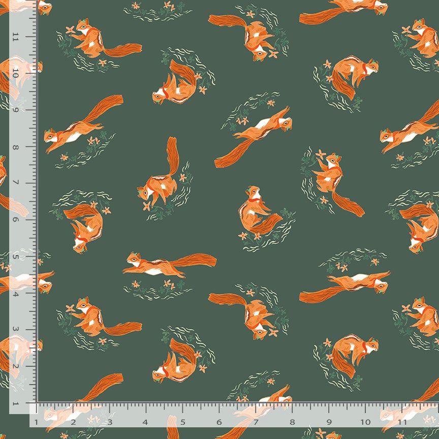 Chipmunks , Camping Crew, Rae Ritchie, Dear Stella| Half Yard Listing