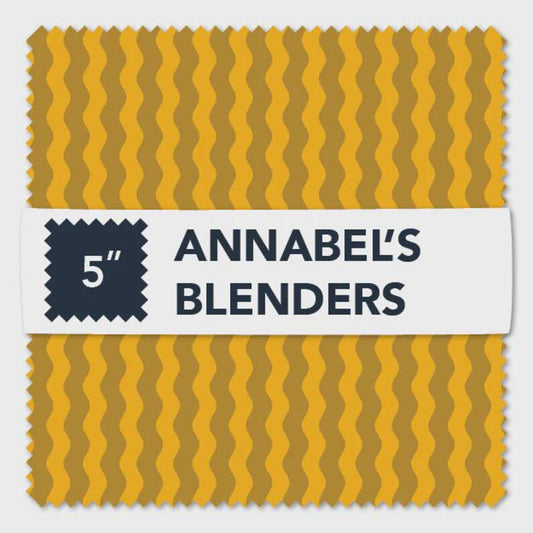 *PREORDER * Annabel's Blenders, 5 inch Charm Pack, Windham | 5 inch Charm Pack